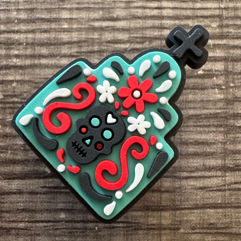 Day of the Dead Shoe Charm 5/$20